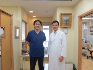 松井先生と 松井先生と