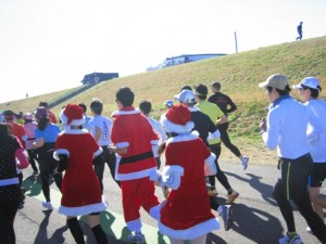 サンタのランナー