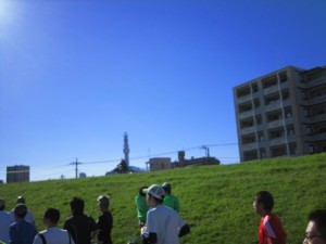 スカイツリーが見えてきました